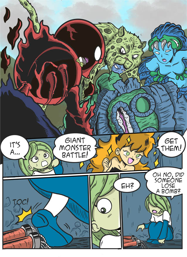 Apocalipsis ch9 page 13.- Giant monster time!!!