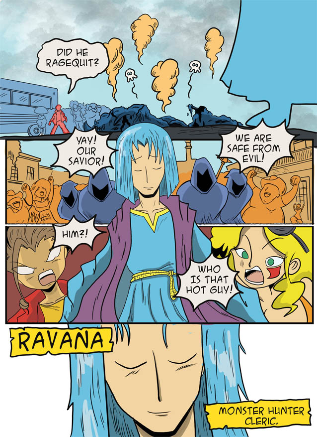 new recruit#4 .- Enter Ravana